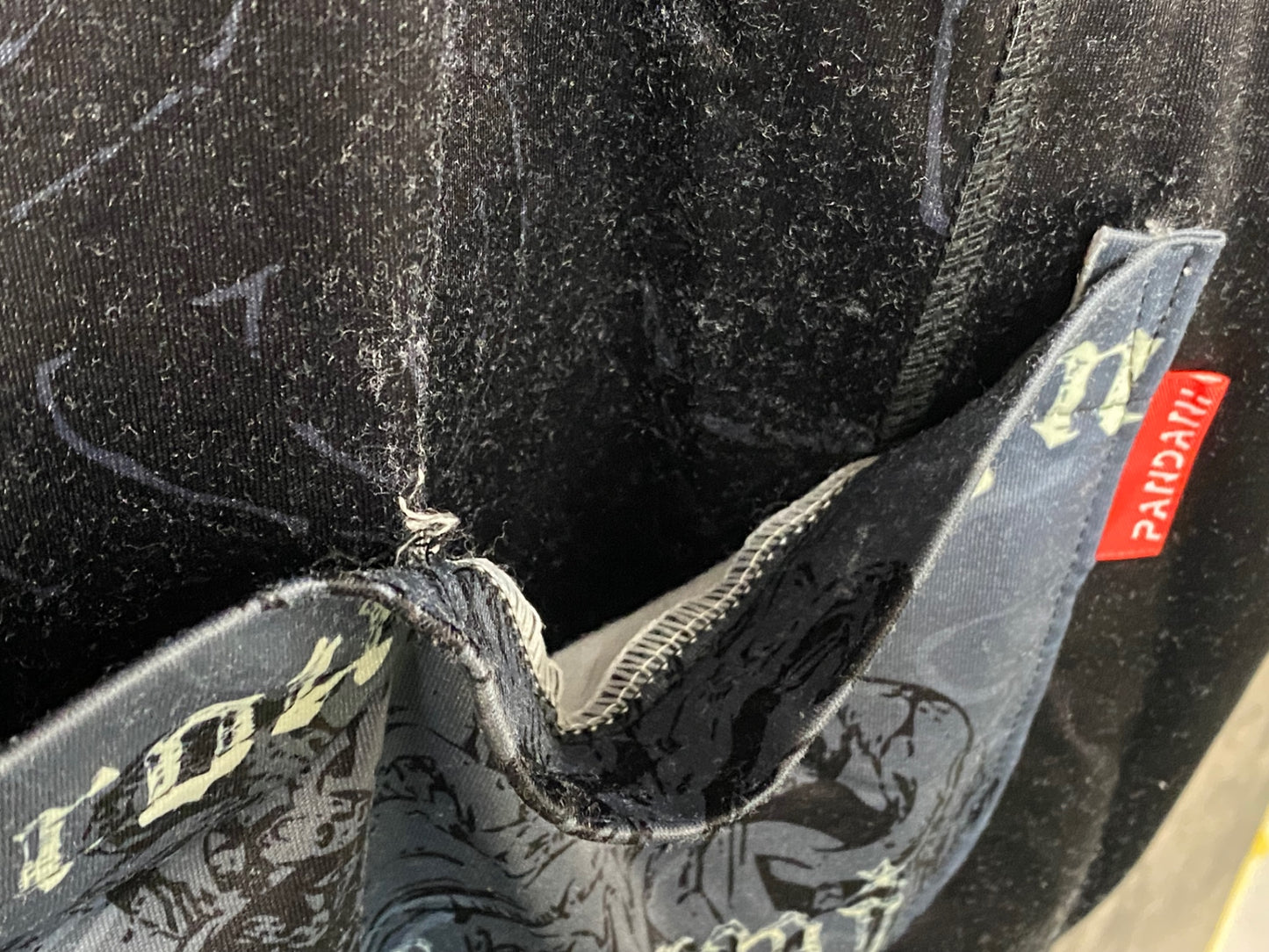 IY635 パンダーニ Pandani 長袖 サイクルジャケット 黒 L 裏起毛