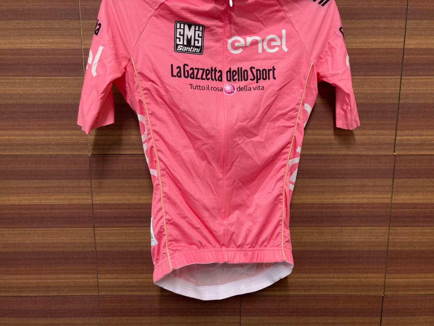 IU817 サンティーニ Santini 半袖 サイクルジャージ ピンク S
