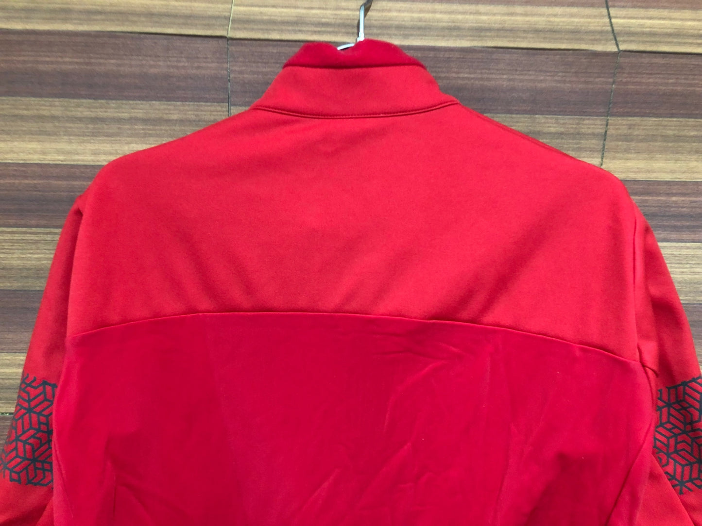 IP106 シマノ SHIMANO 長袖 サイクルジャージ 赤 L 裏起毛