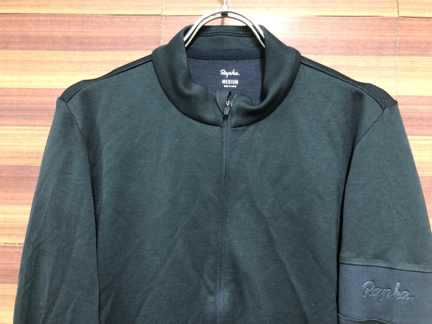 IN735 ラファ Rapha CLASSIC LONG SLEEVE JERSEY 長袖 サイクルジャージ 黒 M