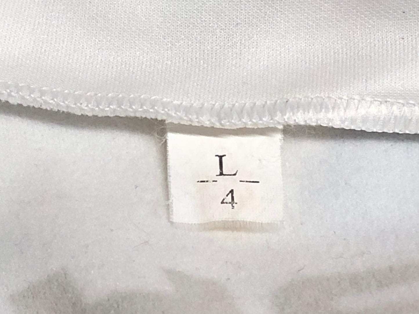 IN123 ビエンメ BIEMME 長袖サイクルジャージ 白 AG2R LA MONDIALE 裏起毛 L