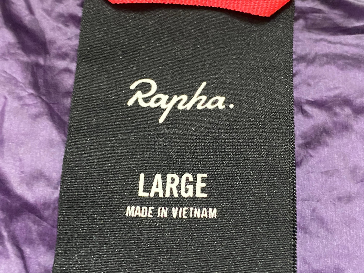 JB012 ラファ Rapha CLASSIC GILET サイクルベスト ジレ 紫 L