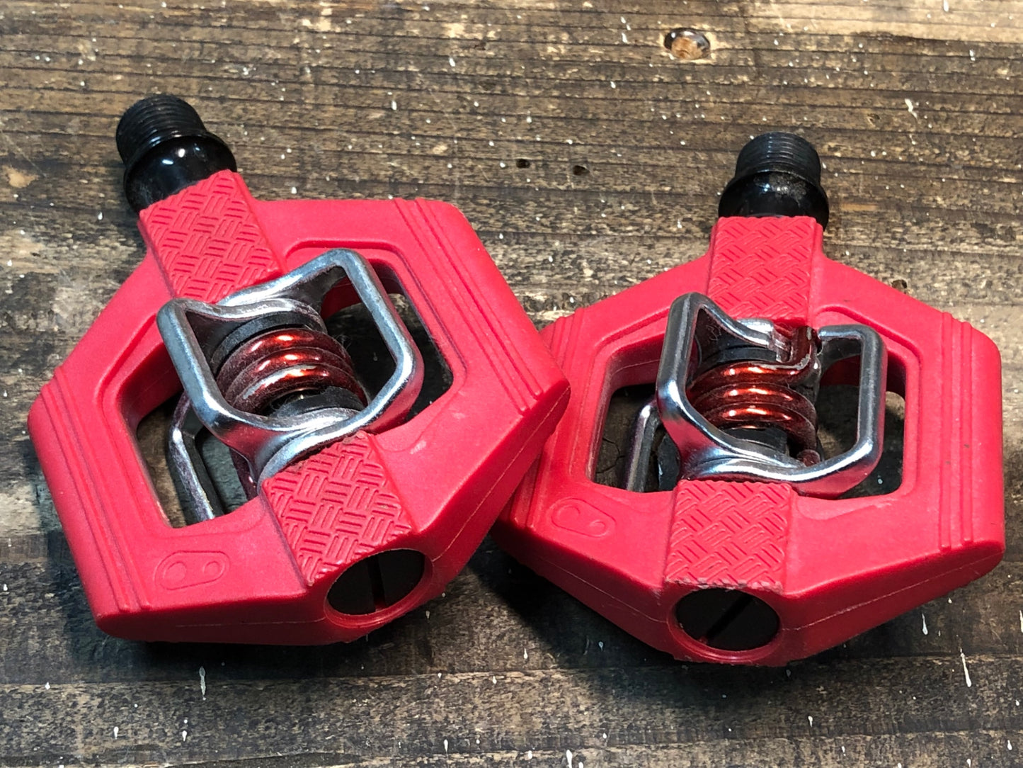 IS286 クランクブラザーズ crankbrothers キャンディ CANDY1 ビンディングペダル レッド