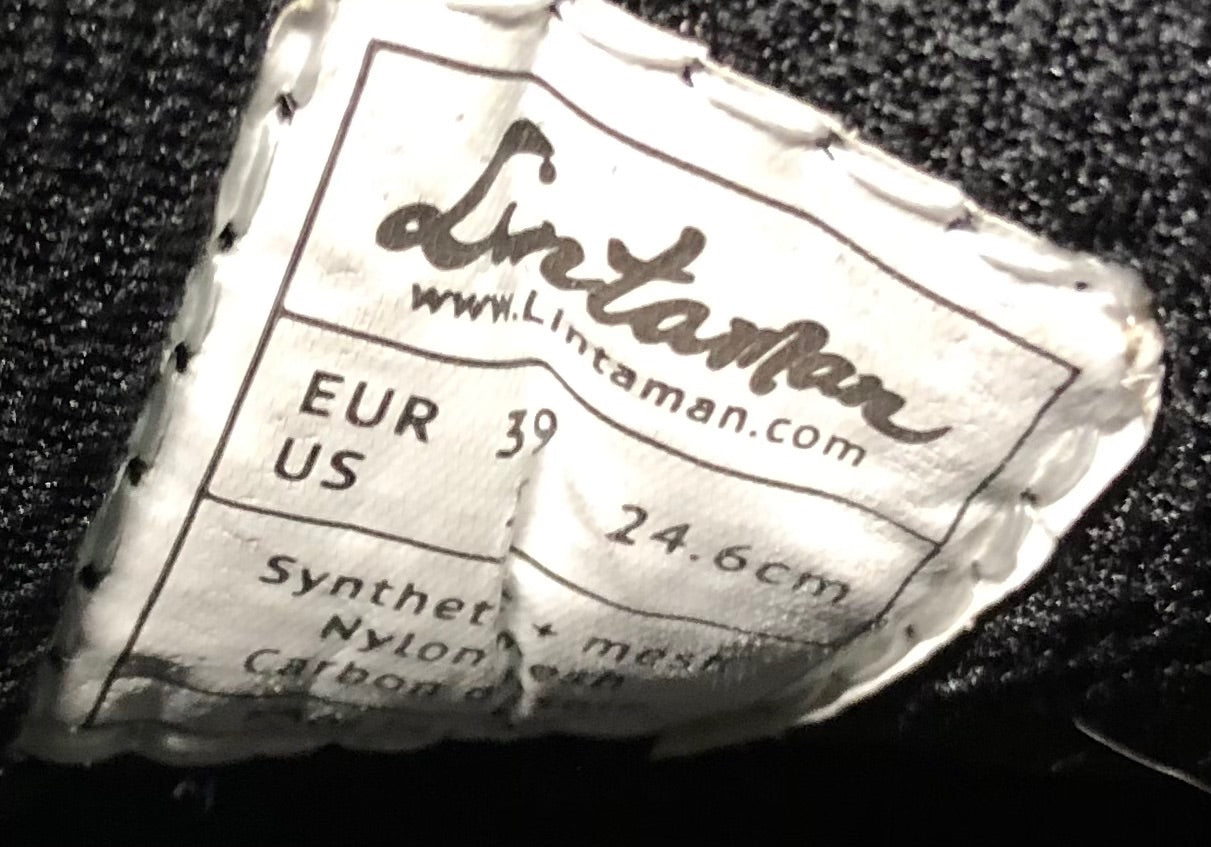 IM311 リンタマン Lintaman ADJUST PRO PLUS ビンディングシューズ 黒 EU39 SPD-SL つま先硬化
