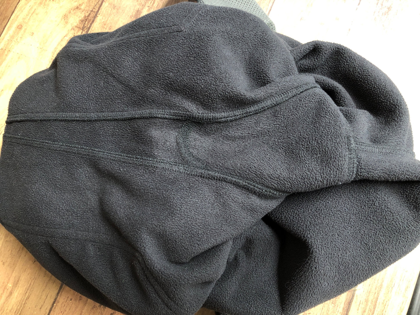 IQ372 ダズノットマニファクト doesnotmanufact クロップドパンツ 黒 L 裏起毛