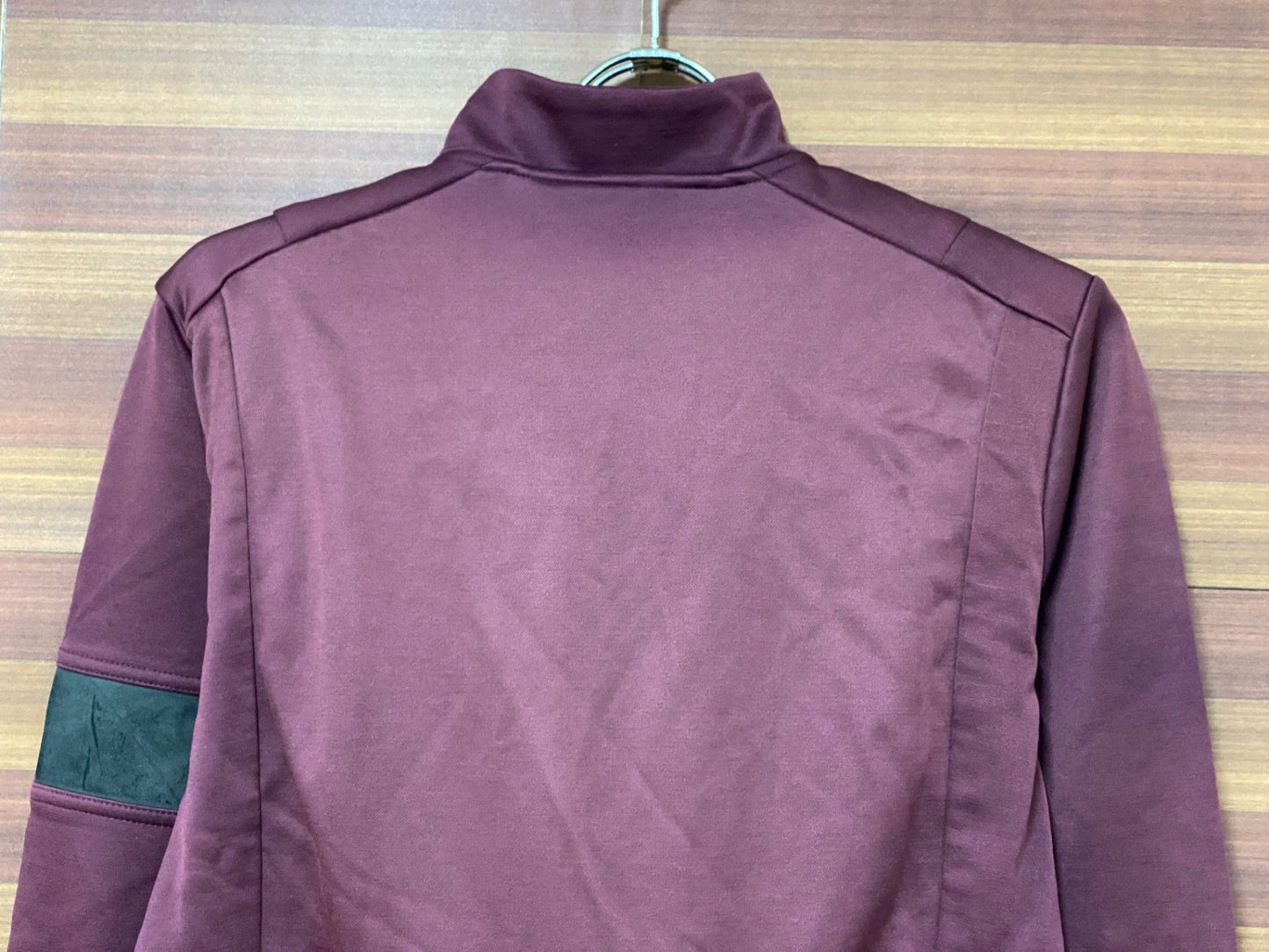 IB748 ラファ Rapha WINTER JERSEY 長袖 サイクルジャケット 長袖 Ｍ えんじ色 ※ほつれ小