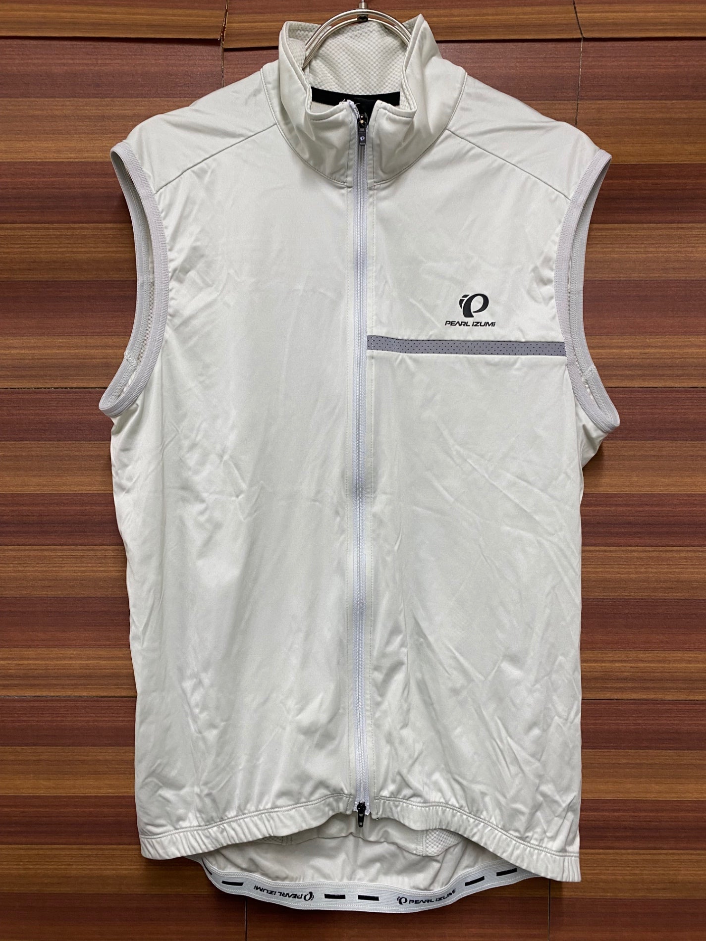 IU741 パールイズミ PEARL iZUMi ジレ サイクルベスト 白 XL
