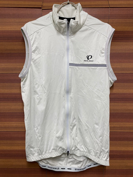 IU741 パールイズミ PEARL iZUMi ジレ サイクルベスト 白 XL