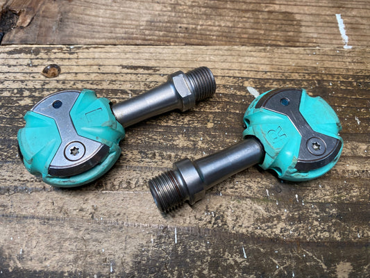 JA353 スピードプレイ SPEEDPLAY ZERO ビンディングペダル チェレステ ステンレス