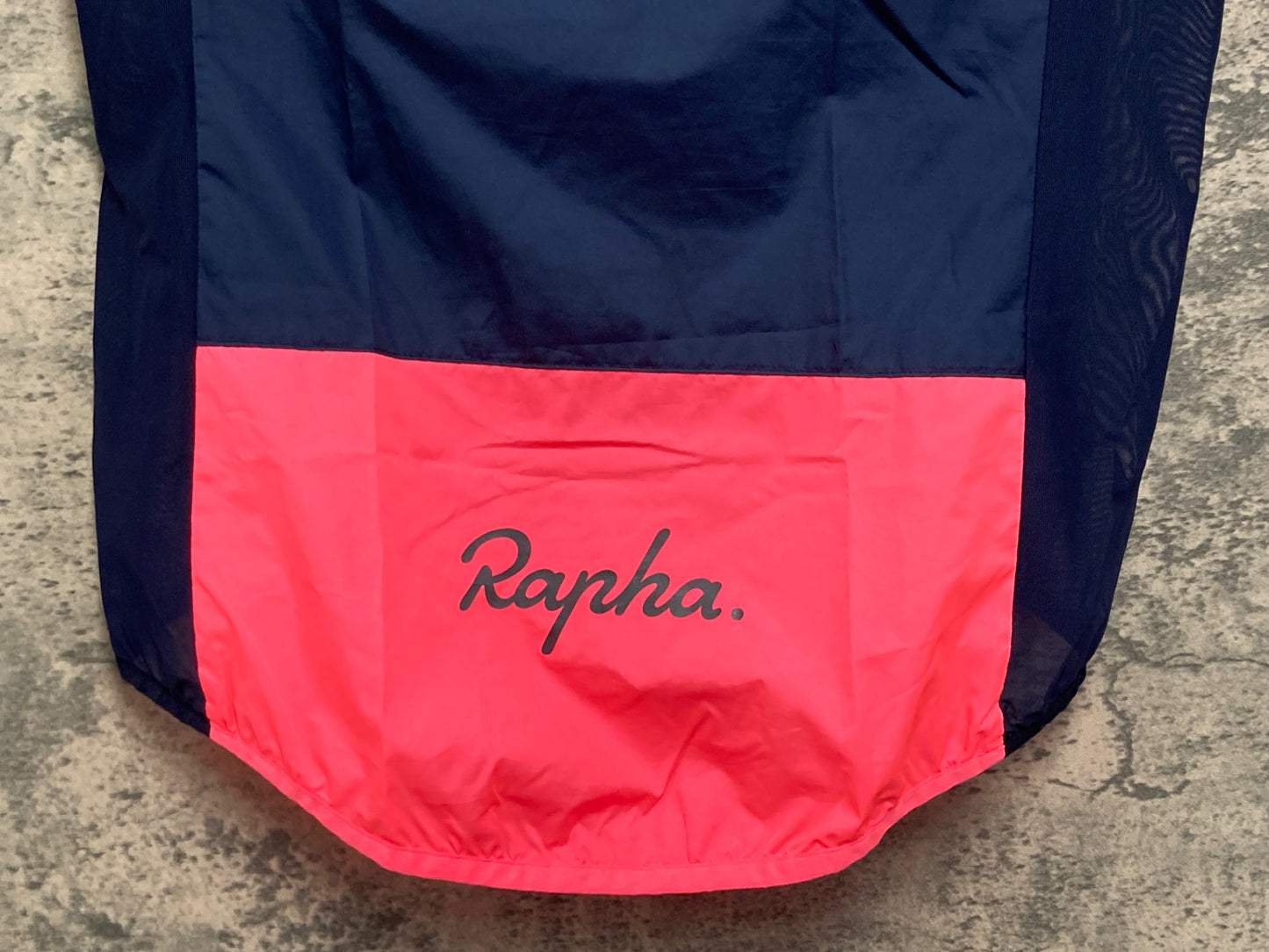 IY120 ラファ Rapha Brevet ジレ サイクルベスト S ダークブルー