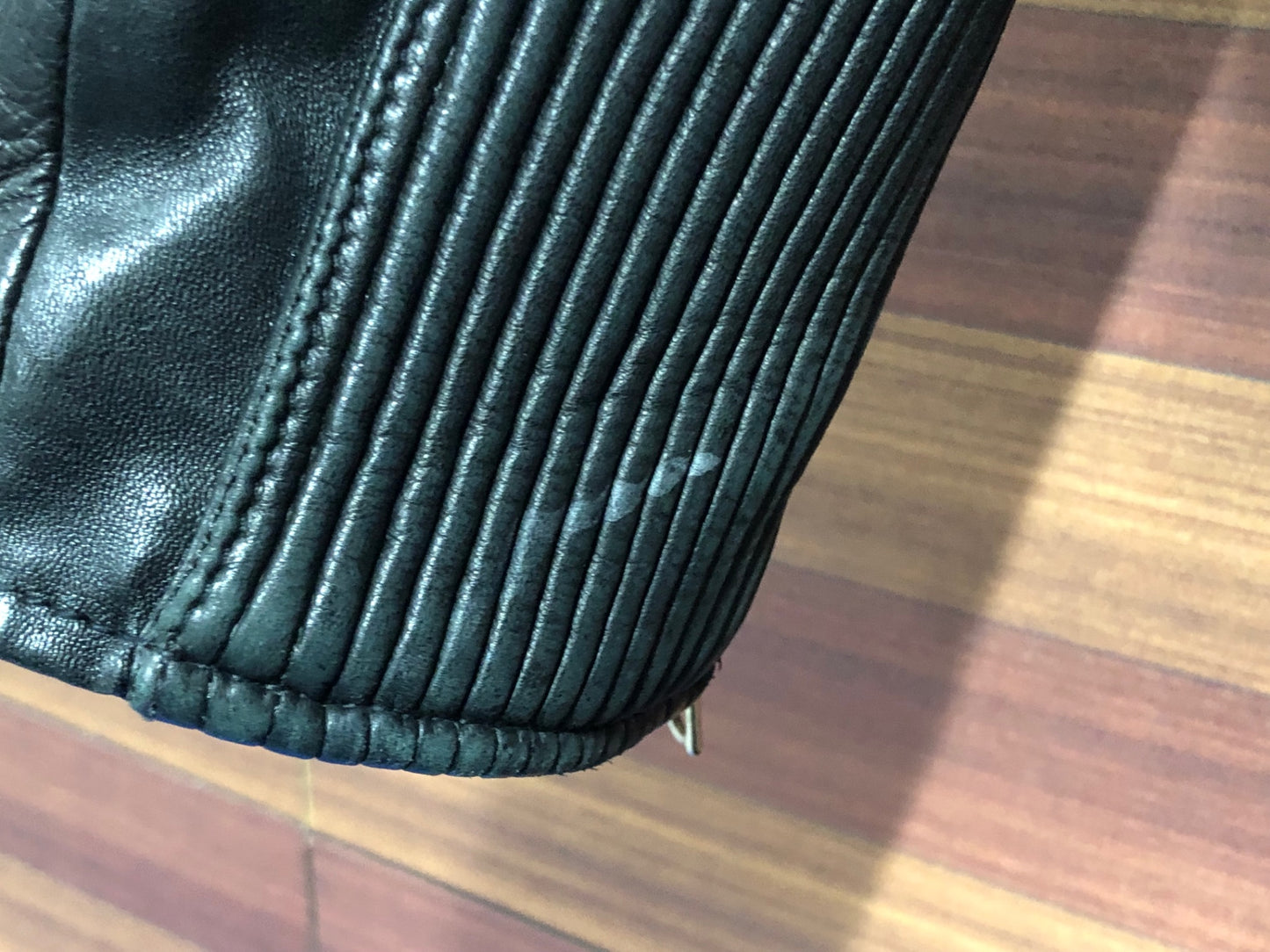 IP009 パンダーニ Pandani BLACK LABEL レザージャケット S 黒