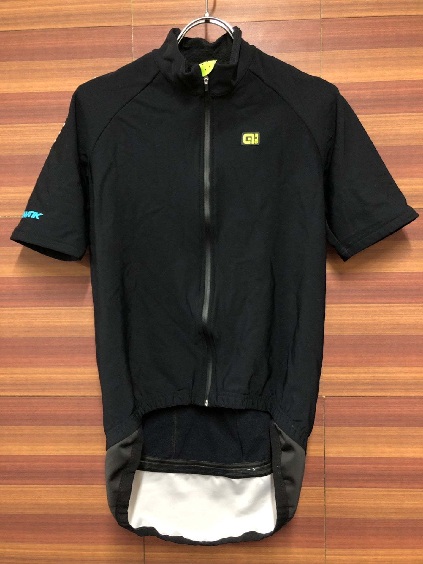 IM884 アレ ALE KLIMATIK 半袖 サイクルジャージ 黒 L 裏起毛