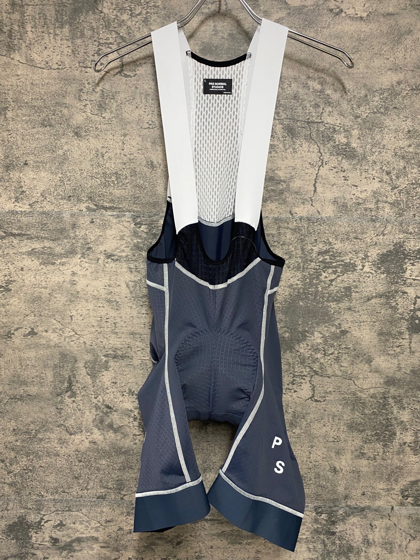 JC394 パスノーマルスタジオ Pas Normal Studios | Men's Mechanism Bibs ビブショーツ ダークネイビー L