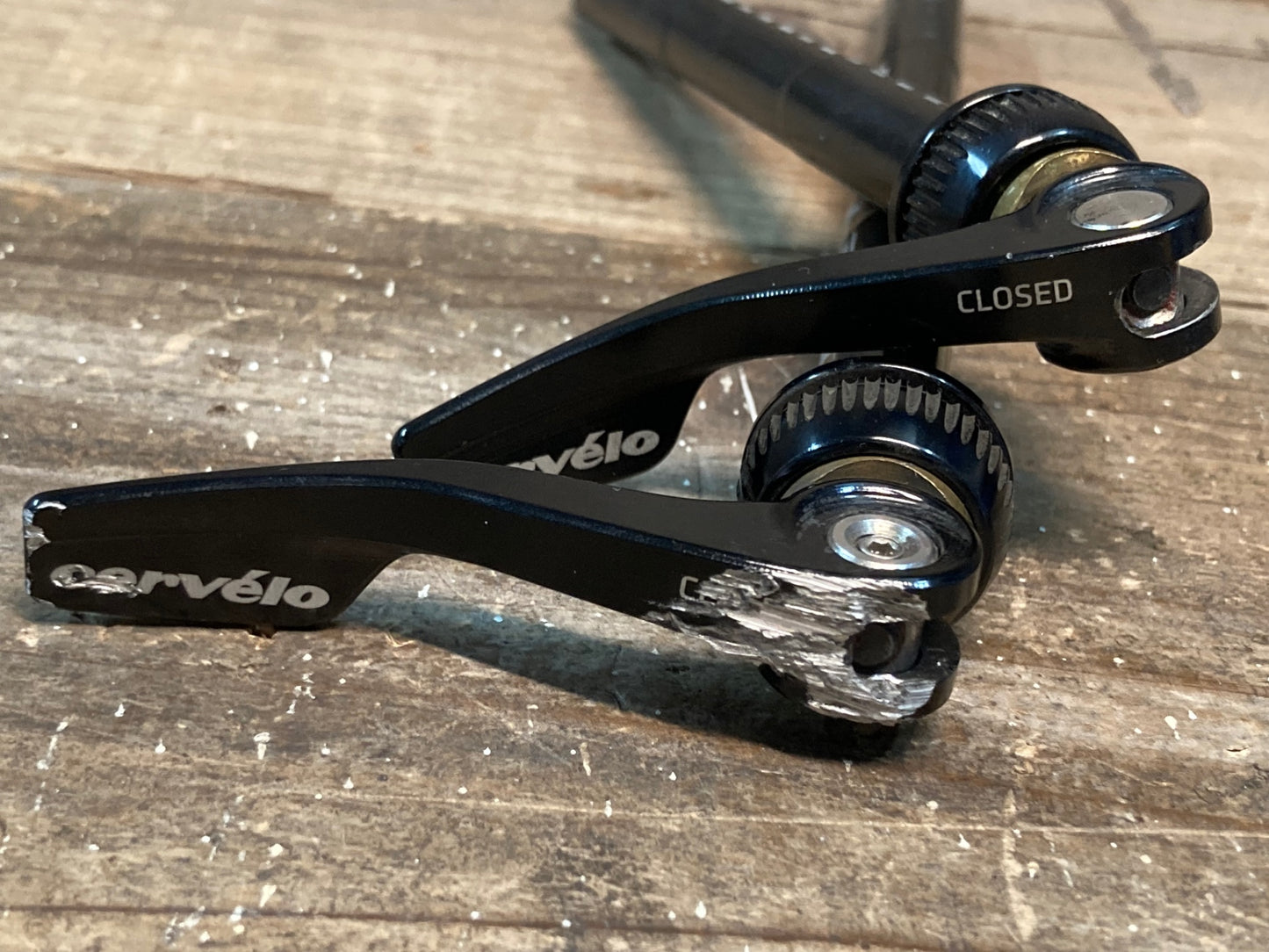 IN496 サーヴェロ cervelo R.A.T. スルーアクスル S5 S3用 エンドパーツ付属