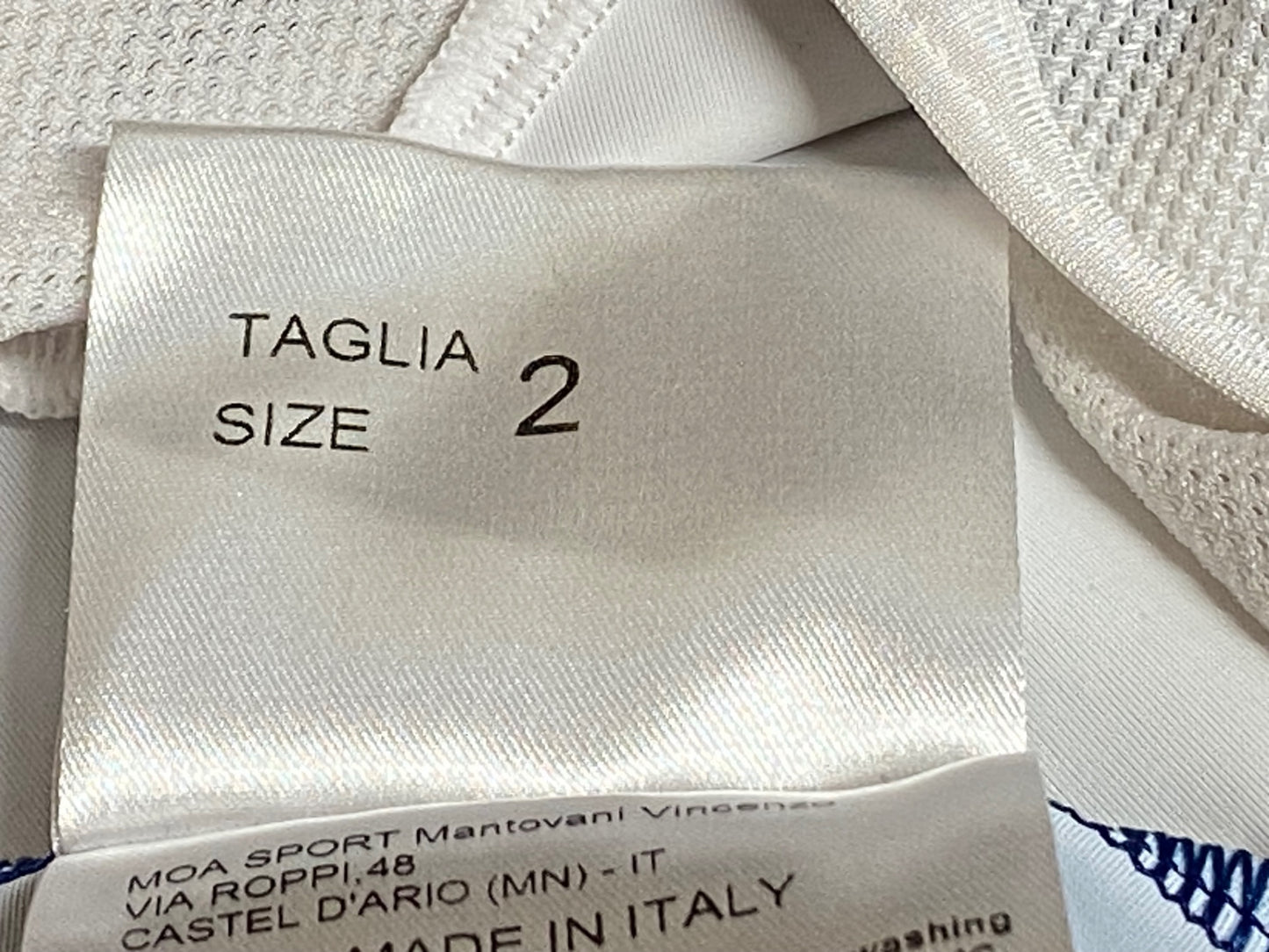 IN806 ナリーニ Nalini ビブショーツ 青 白 2