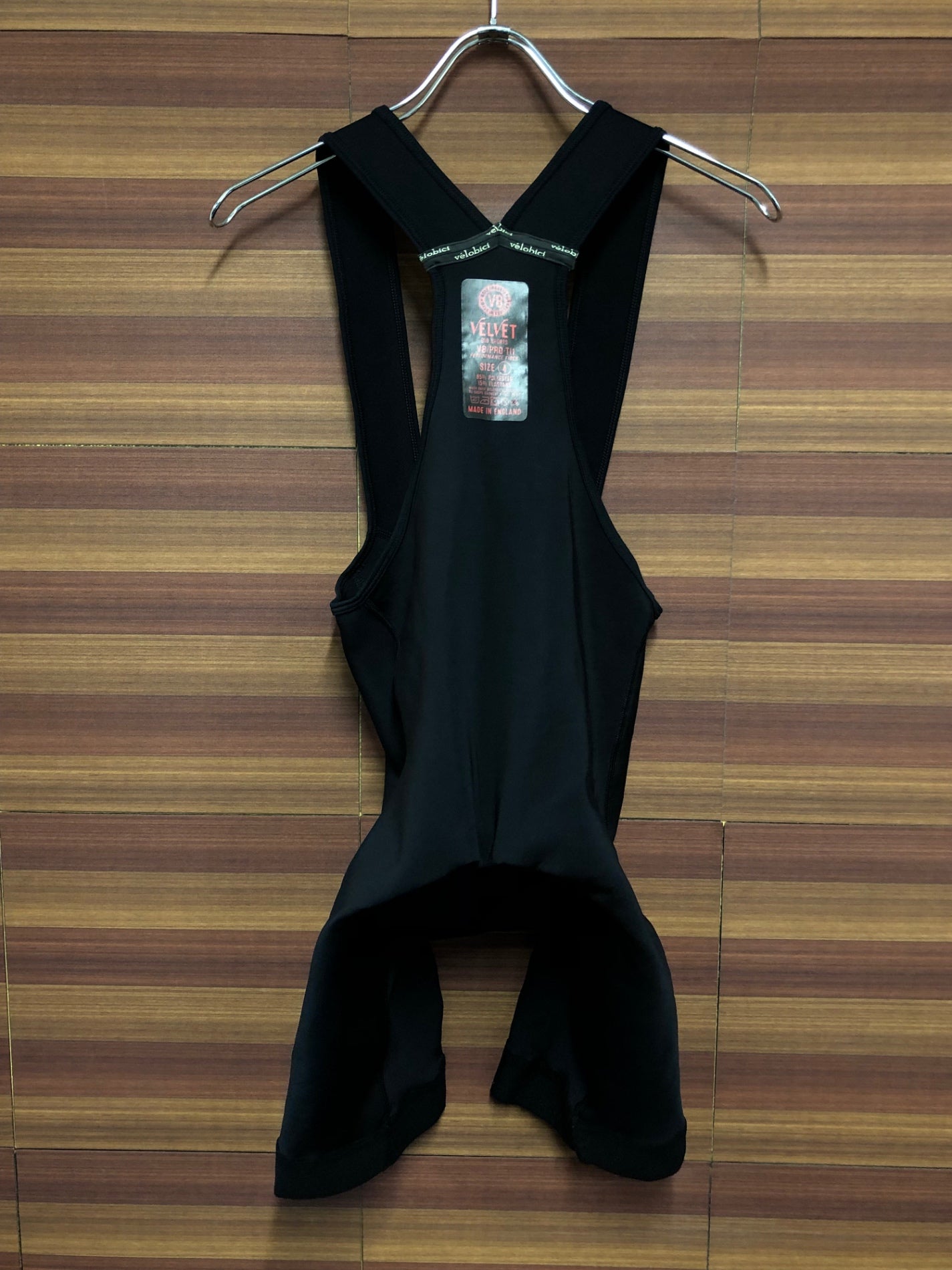 IM178 ヴェロビチ VELOBICI VELVET ビブショーツ 黒 4