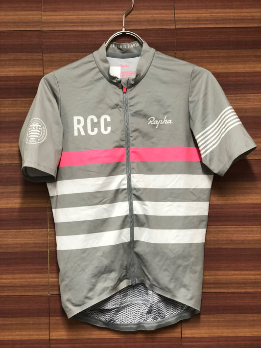 IO161 ラファ Rapha RCC MID WEIGHT JERSEY 半袖 サイクルジャージ グレー S