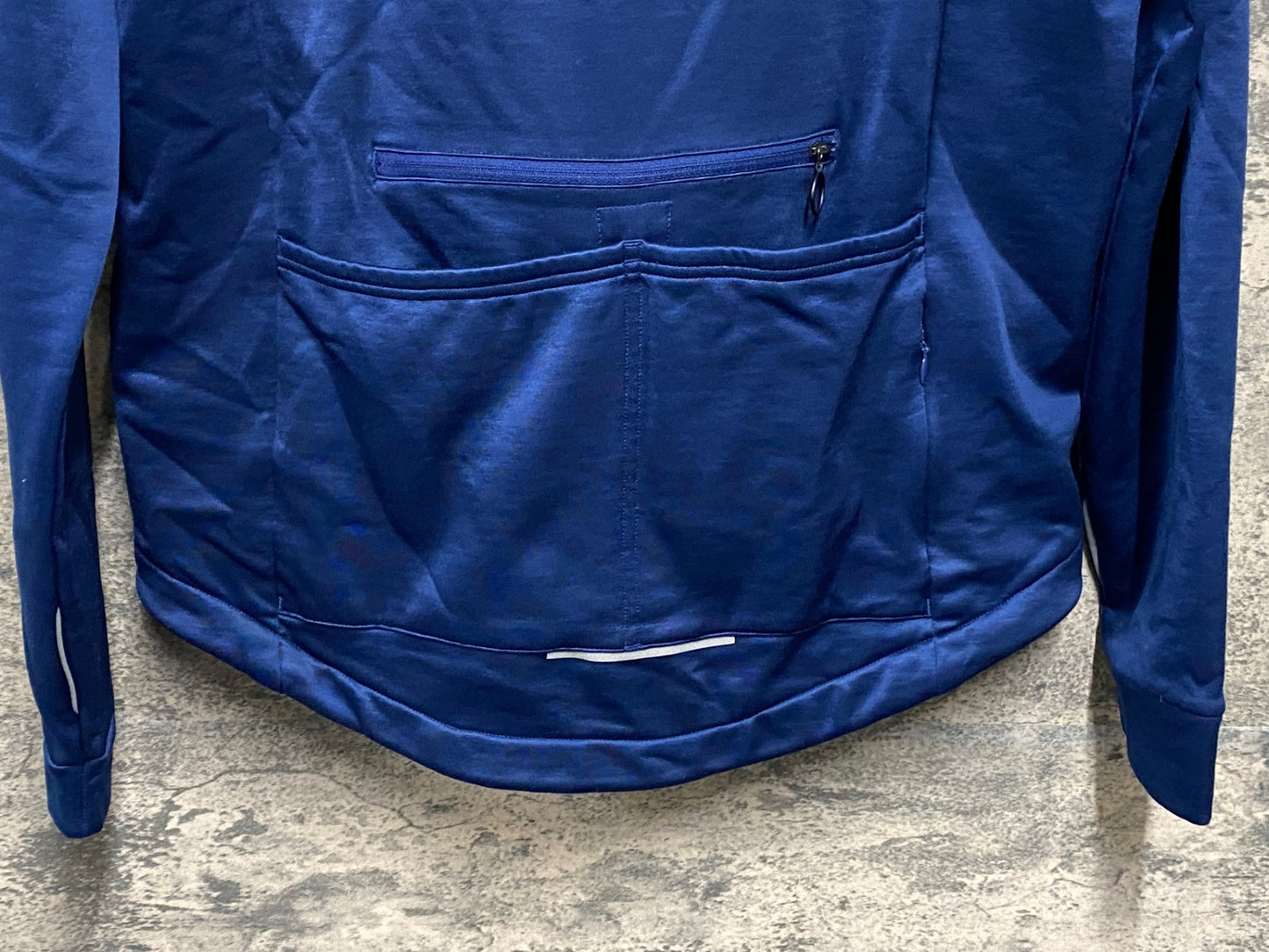 JB670 ラファ Rapha WINTER JERSEY 長袖 サイクルジャケット 黒 XL 裏起毛 ※ウェストゴム切れ