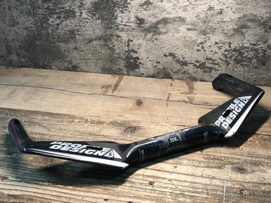 JA100 プロファイルデザイン PROFILE DESIGN PROSVET カーボン ベースバー エンドC-C420mm Φ31.8 ※クランプ傷