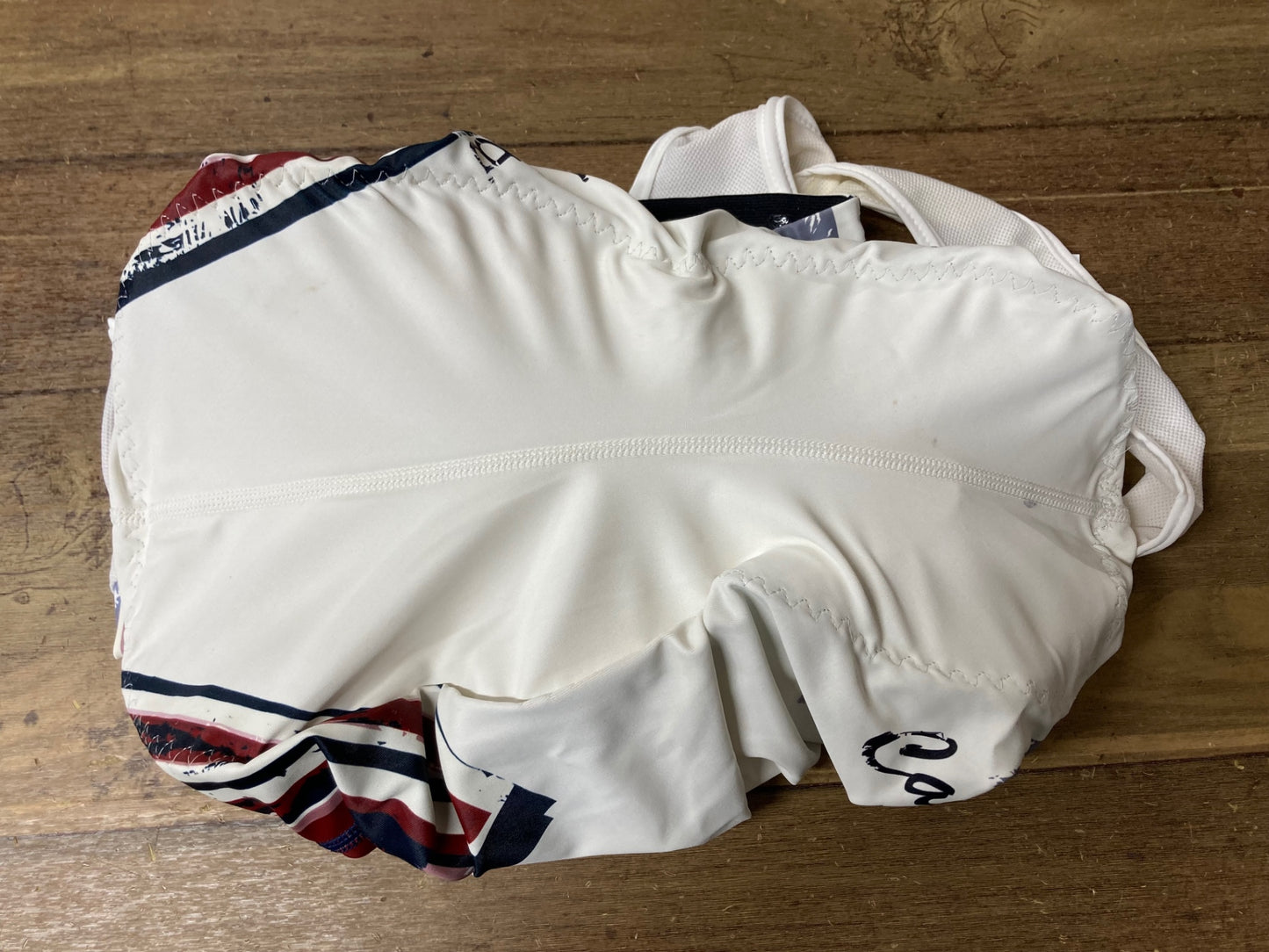 IY626 パンダーニ Pandani ビブショーツ 白 L