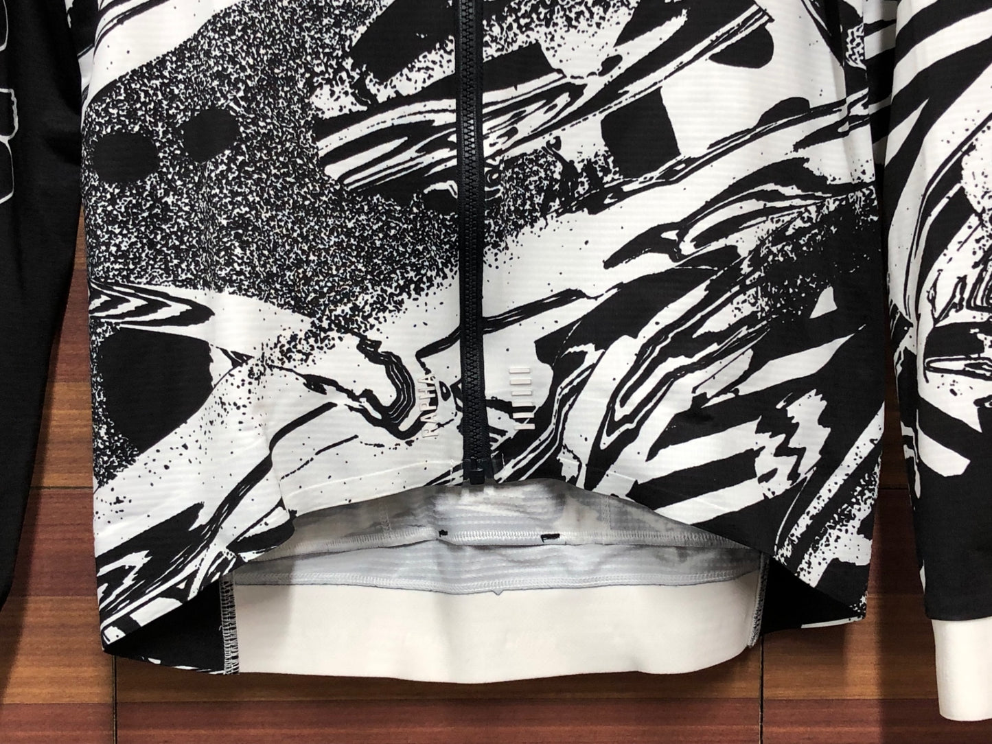 IM734 ラファ Rapha RCC+ BRAULIO AMADO PRO TEAM LONG SLEEVE JERSEY 長袖 サイクルジャージ 白黒 S