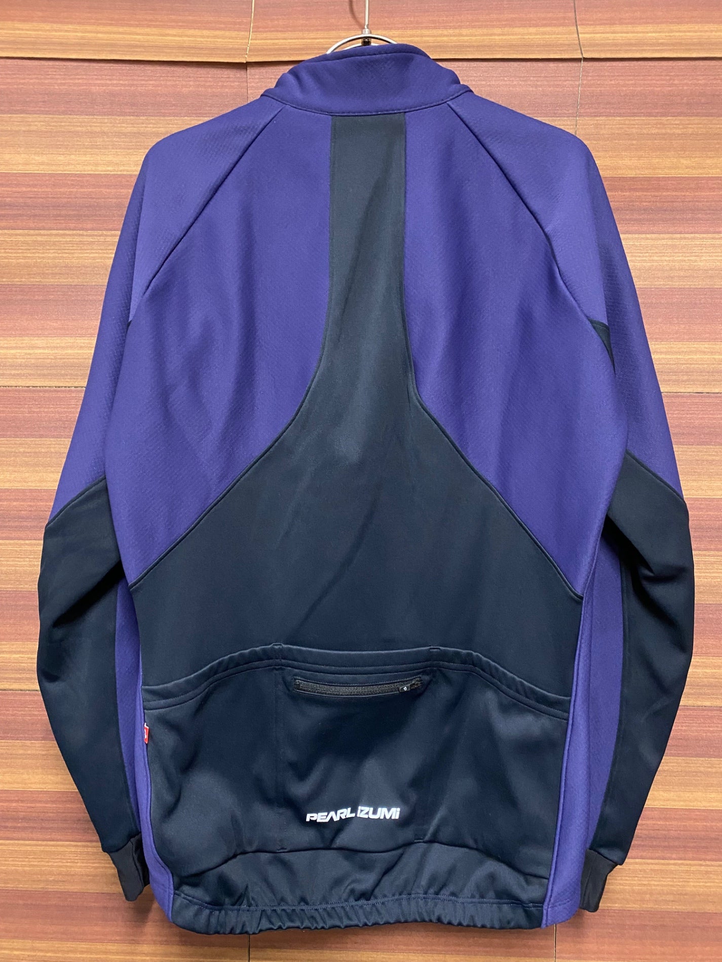 IT162 パールイズミ PEARL iZUMi 長袖 サイクルジャケット パープル L 裏起毛