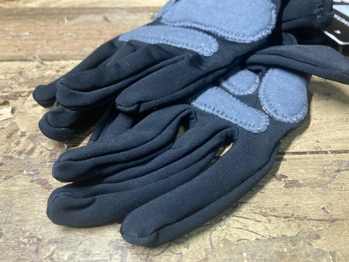 HO876 ビエンメ BIEMME 16AW NANOTECH GLOVE サイクルグローブ BLACK 黒 L