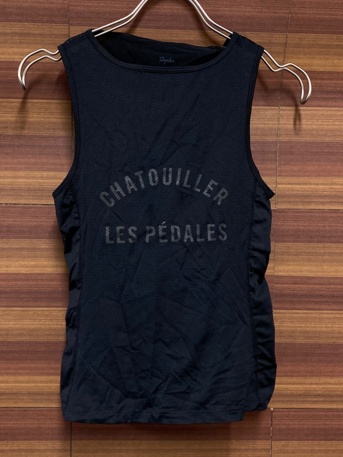 IO916 ラファ Rapha SOUPLESSE BASE LAYER SLEEVELESS ノースリーブ べースレイヤー 黒 XS