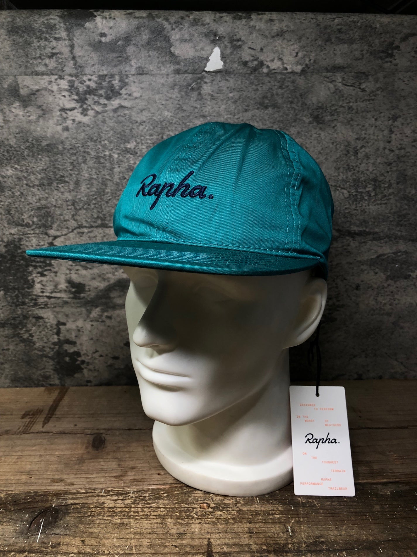 IW753 ラファ Rapha TRAIL6 PANEL CAP キャップ ターコイズ ワンサイズ