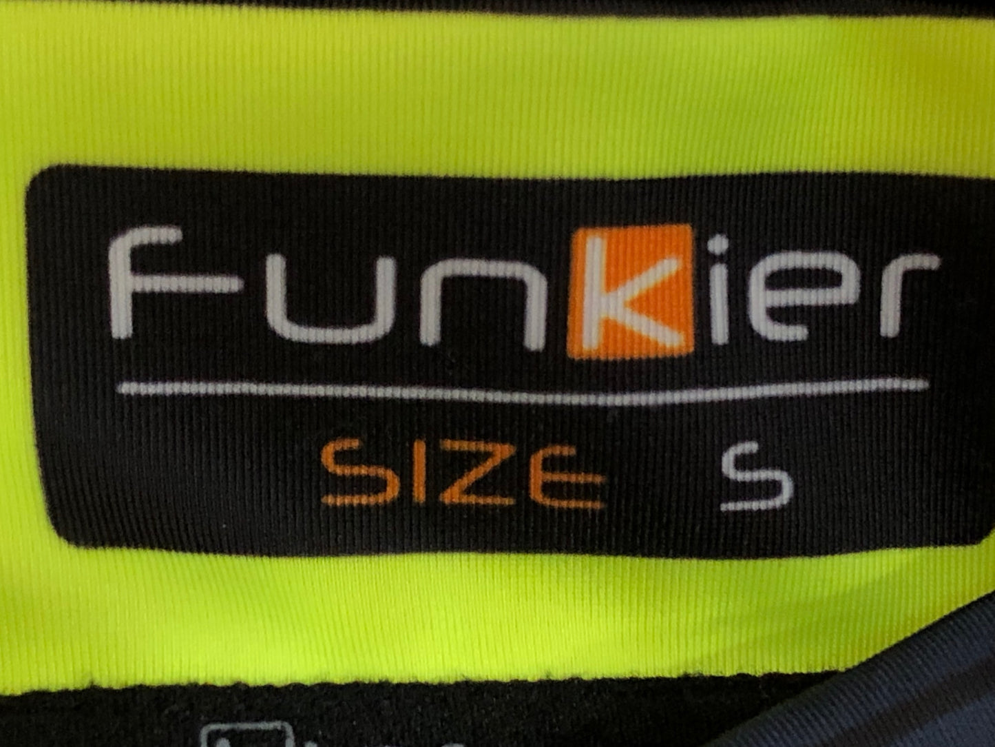 IN582 ファインキアー FUNKIER 半袖サイクルジャージ メッシュ 黒 S