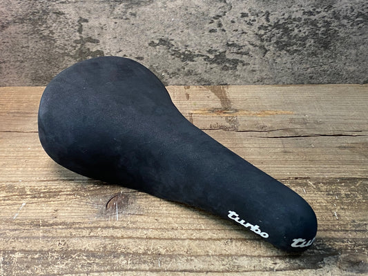 JB525 セライタリア selle italia TURBO 1980 NUBUK サドル 黒 idmatchレール