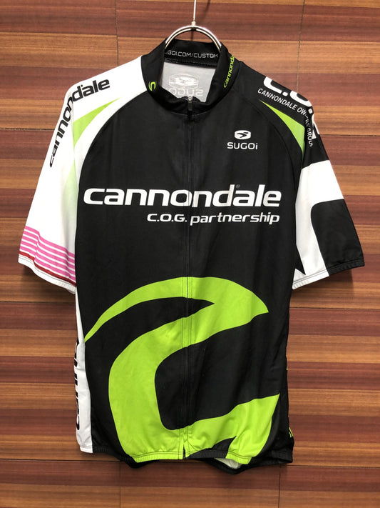 IP658 スゴイ SUGOI CANNODNALE 半袖 サイクルジャージ 黒 Lサイズ