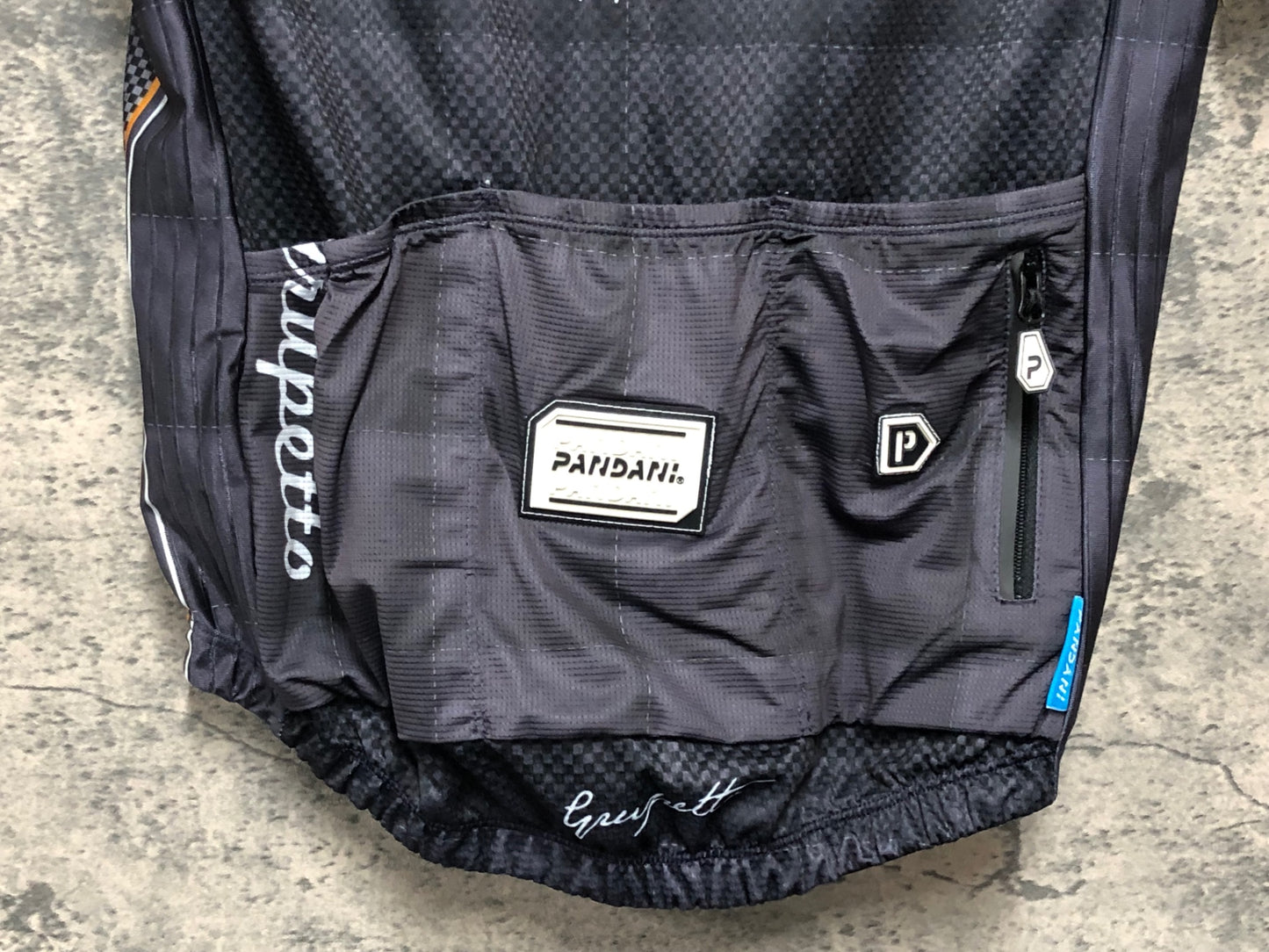 JD072 パンダーニ Pandani 半袖 サイクルジャージ 総柄 L