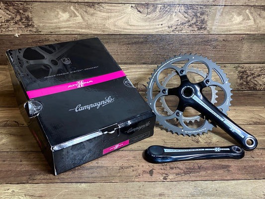 IC561 カンパニョーロ CAMPAGNOLO アテナ ATHENA クランクセット 50/34T 170mm パワートルク 黒 ※未使用品