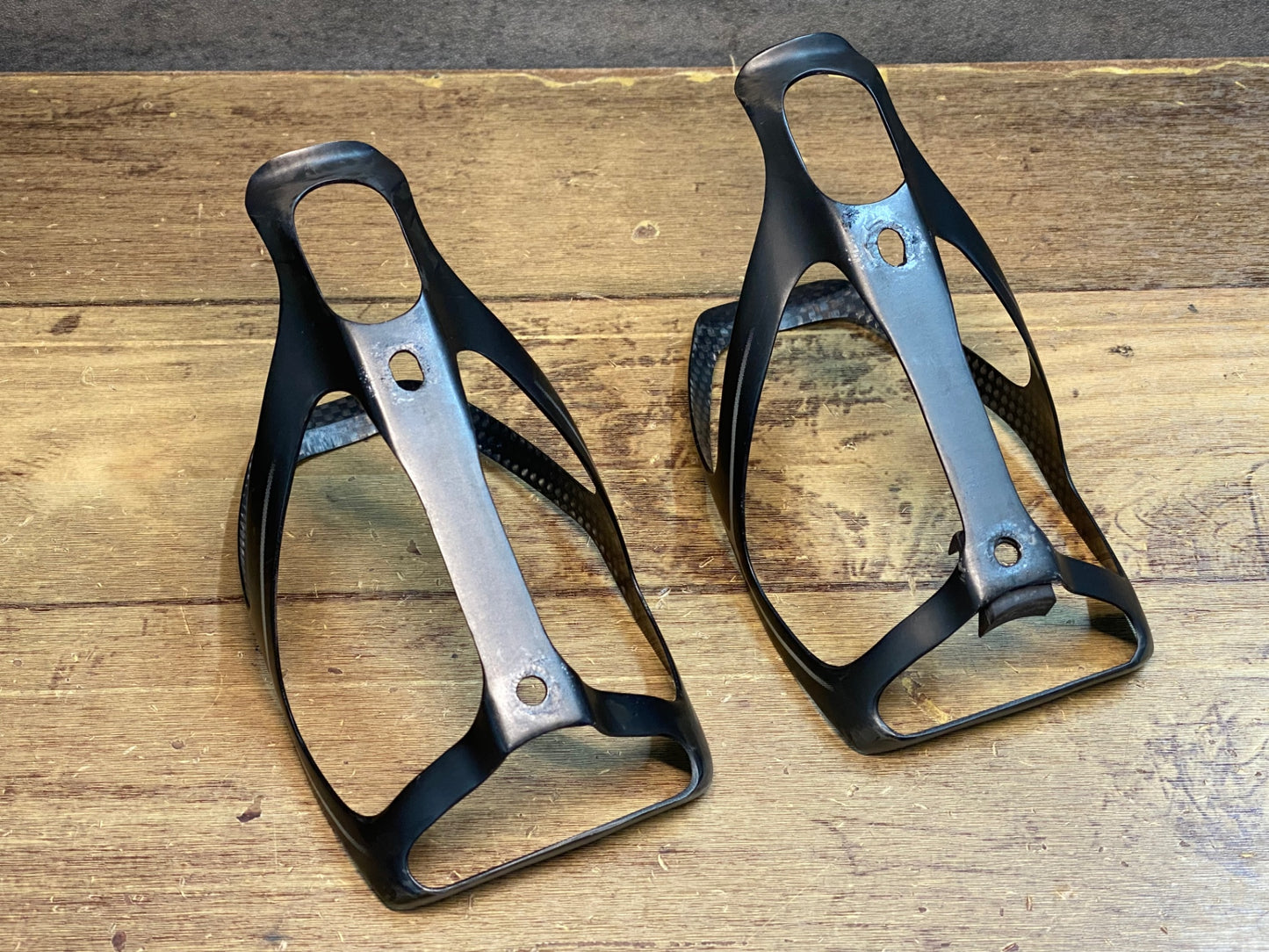 IX154 ルック LOOK カーボンボトルケージ 2個セット 黒