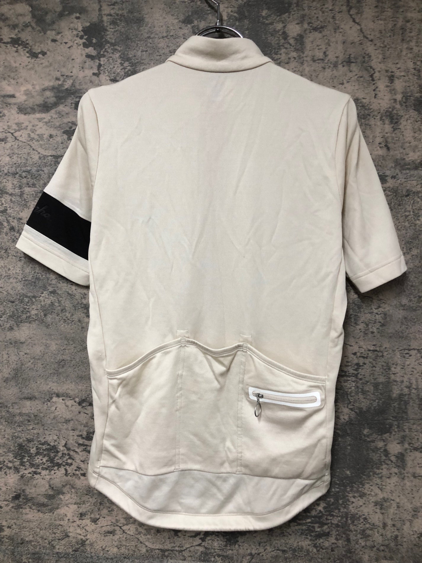 IW275 ラファ Rapha クラシックジャージ CLASSIC JERSEY 半袖 サイクルジャージ S 白クリーム