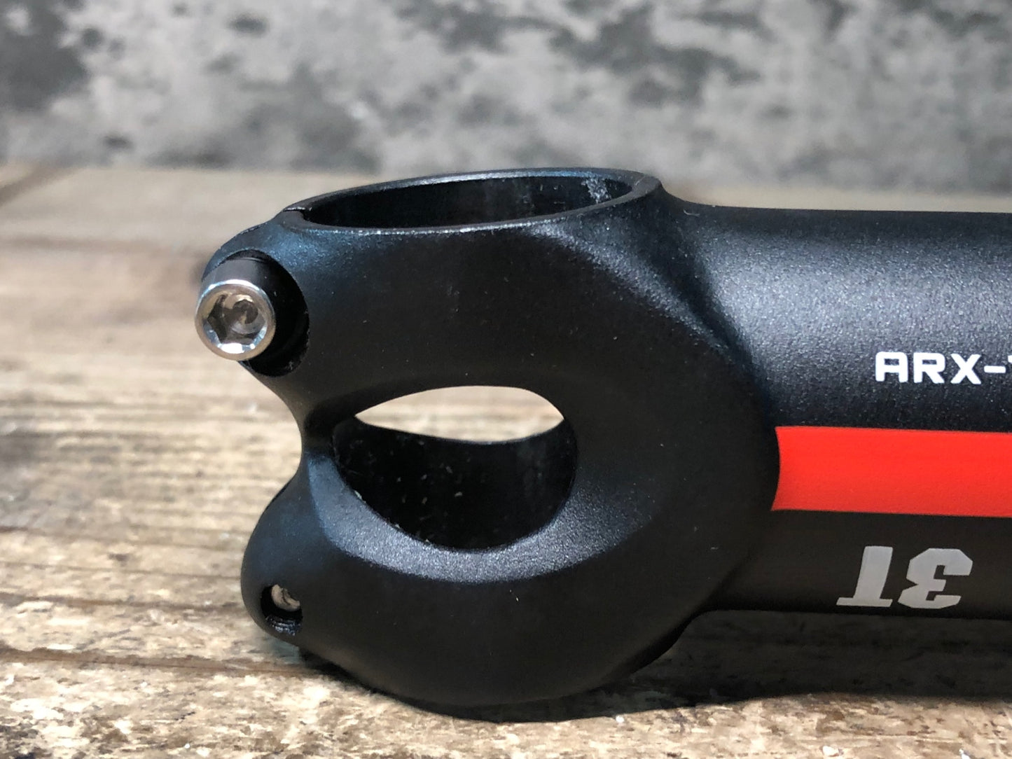 IY965 3T ARX-TEAM アルミ ステム 黒 110mm Φ31.8 OS -6°