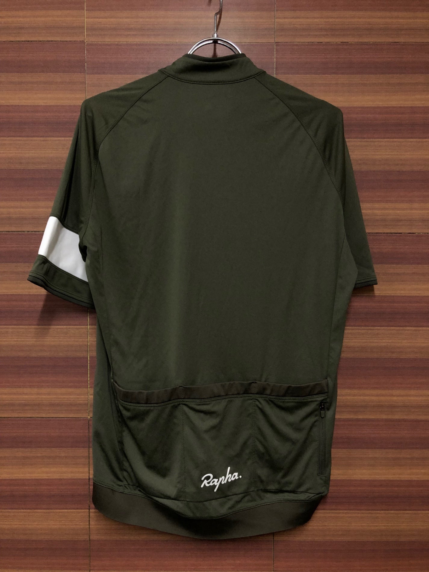 IF895 ラファ Rapha CORE JERSEY 半袖 サイクルジャージ 緑 L