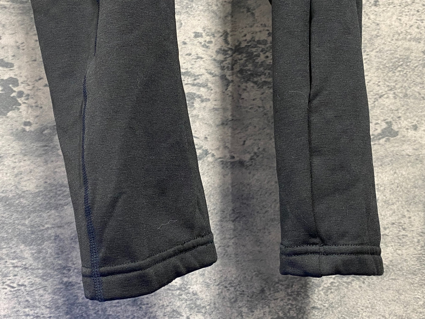 IY351 モーゼン morethan ビブタイツ ビブタイツ 黒 XL 裏起毛 ※動物の毛付着