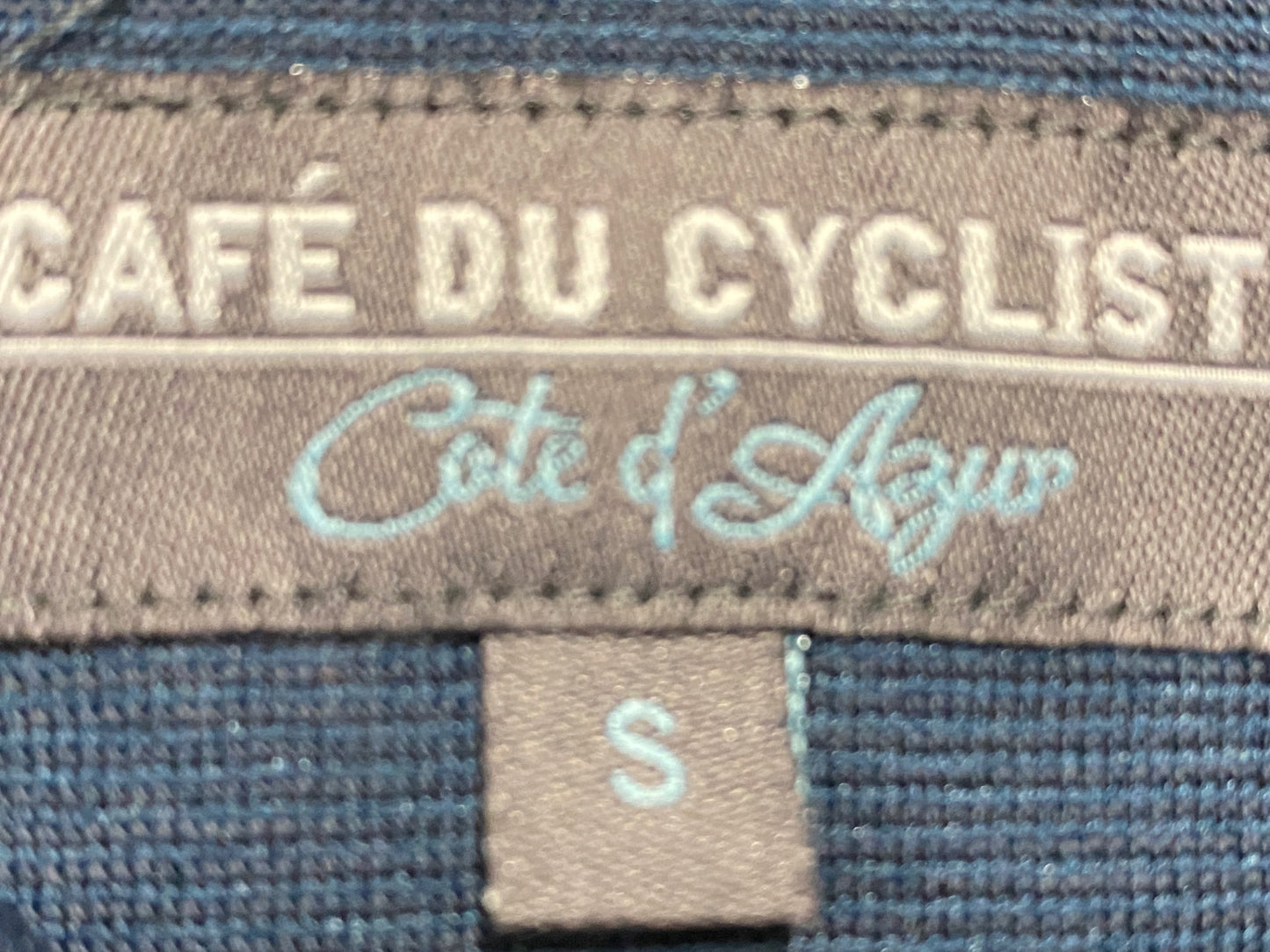 II595 カフェドシクリシテ CAFE DU CYCLISTE Arlette Women 長袖 サイクルジャージ 紺 S