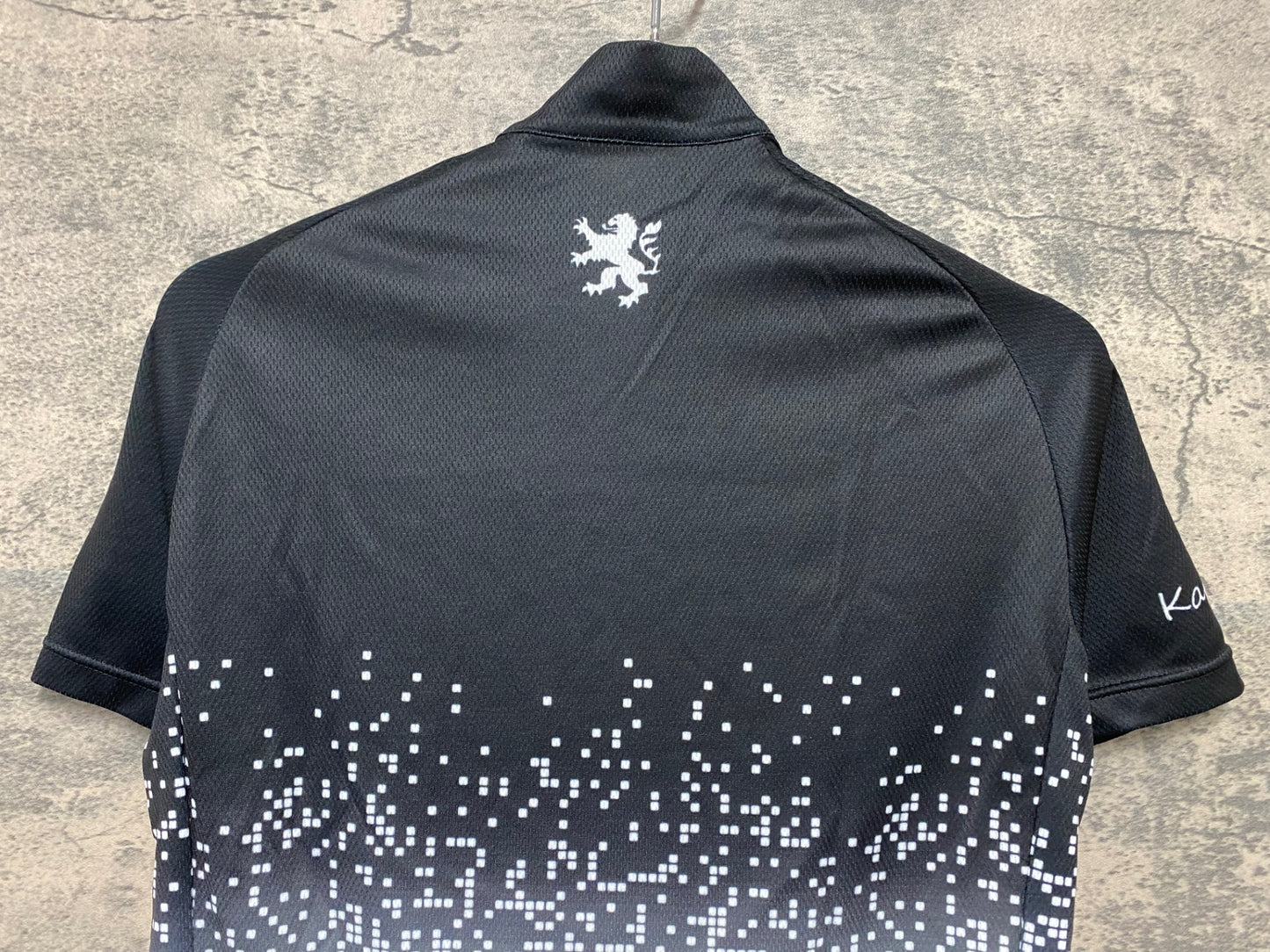 JB075 カペルミュール KAPELMUUR 半袖 サイクルジャージ 黒 白 S