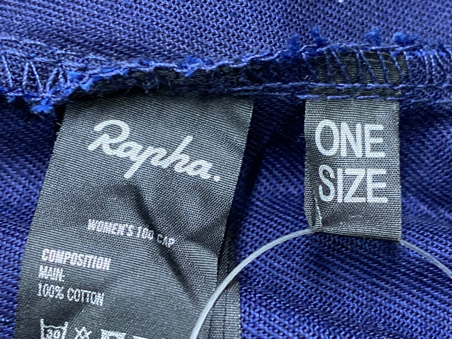 IK635 ラファ Rapha WOMEN'S 100 CAP サイクルキャップ 紺 ピンク ONE SIZE