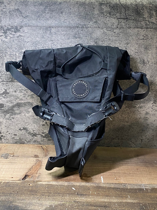 IN294 フェアウェザー FAIRWEATHER SEAT BAG サドルバッグ 黒 ※バンド部分に劣化あり