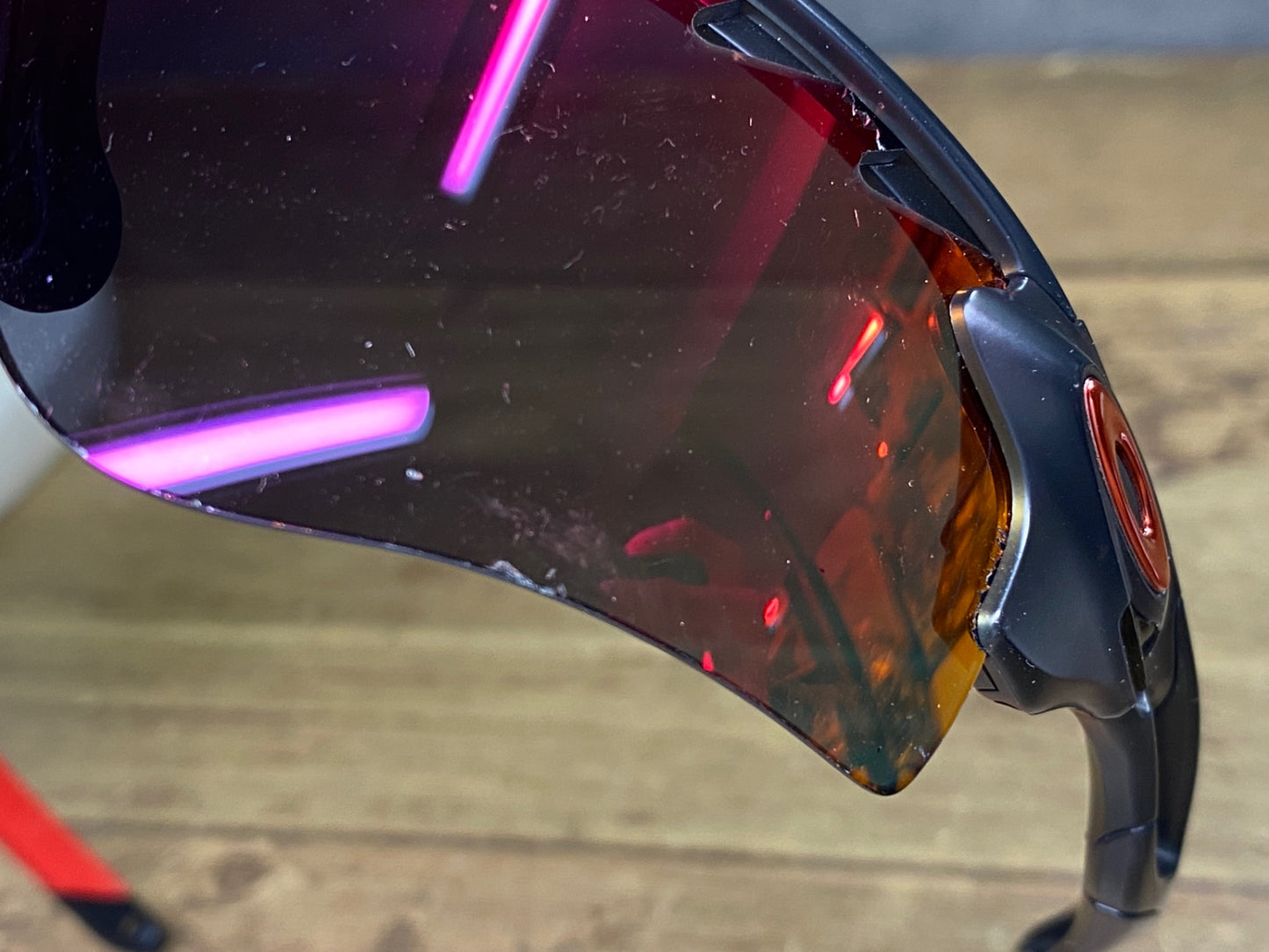 IY462 オークリー Oakley RADAR LOCK アイウェア サングラス 黒 ※レンズ傷