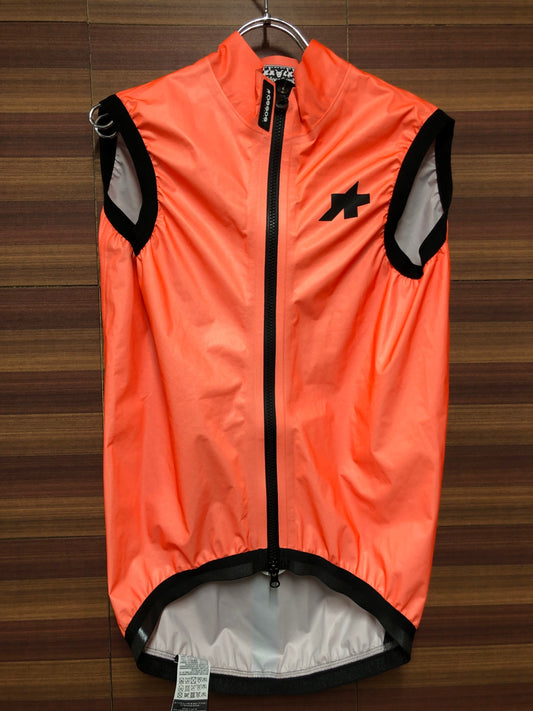 IL590 アソス Assos EQUIPE RS Rain Vest ジレ ベスト オレンジ S