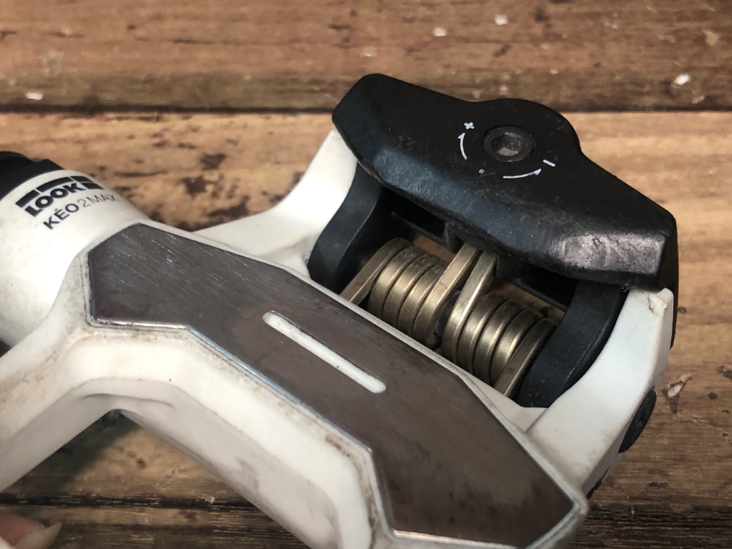 IN056 ルック LOOK ケオ KEO2 MAX ビンディングペダル 白 ※クリート付属