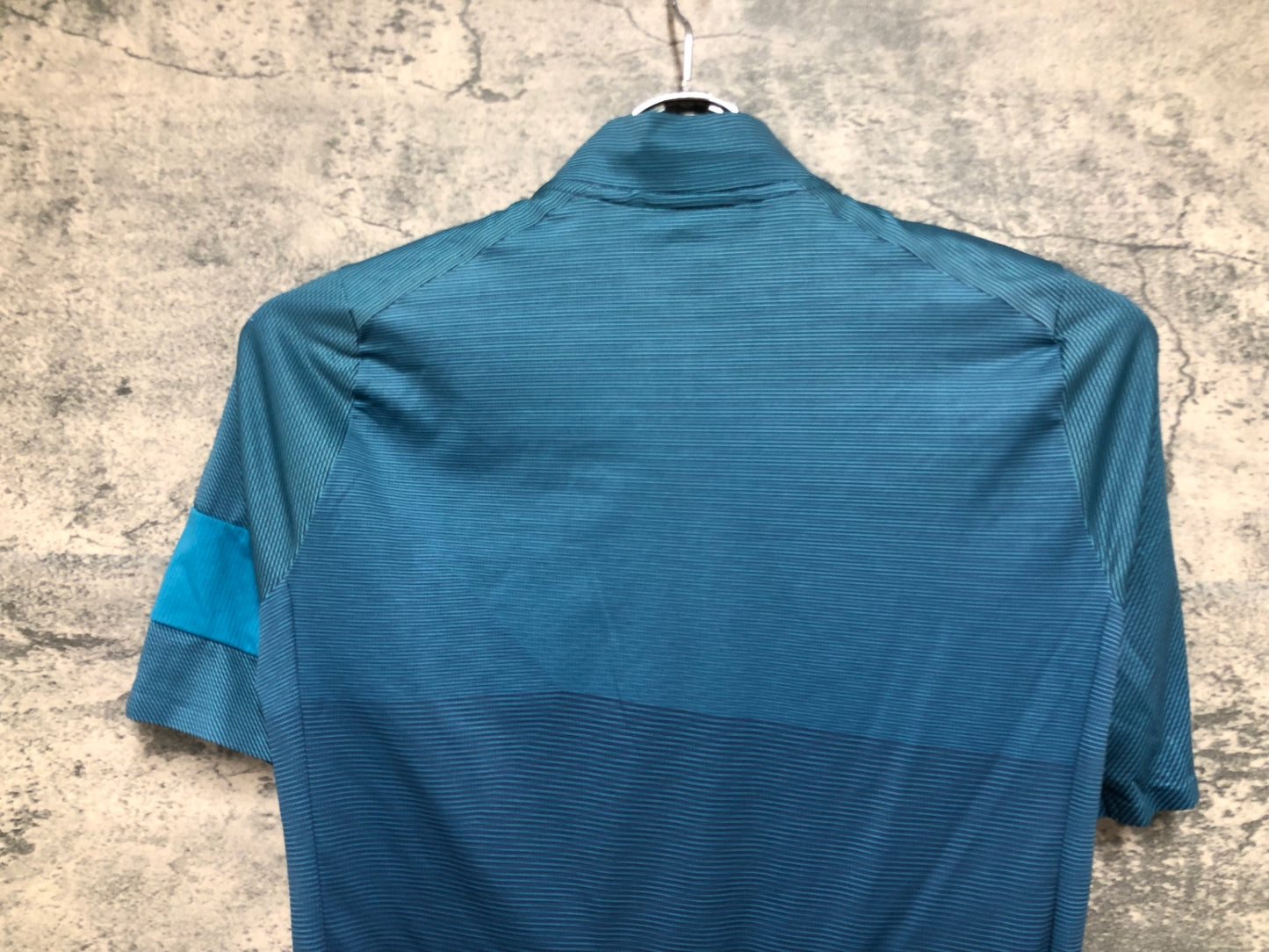 IZ527 ラファ Rapha FLYWEIGHT JERSEY-LINES 半袖 サイクルジャージ ターコイズブルー XS