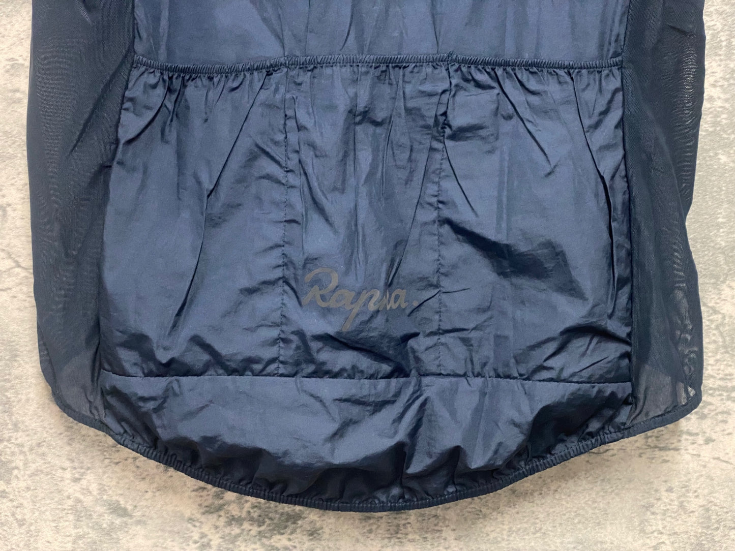 IV523 ラファ Rapha BREVET REFLECTIVE GILET ジレ サイクルベスト 黒 S