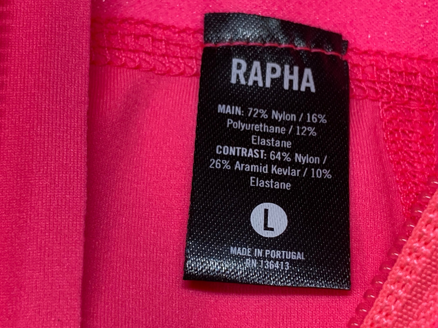 IT934 ラファ Rapha プロチーム レインオーバーシューズ PRO TEAM RAIN OVERSHOES ピンク L 未使用品