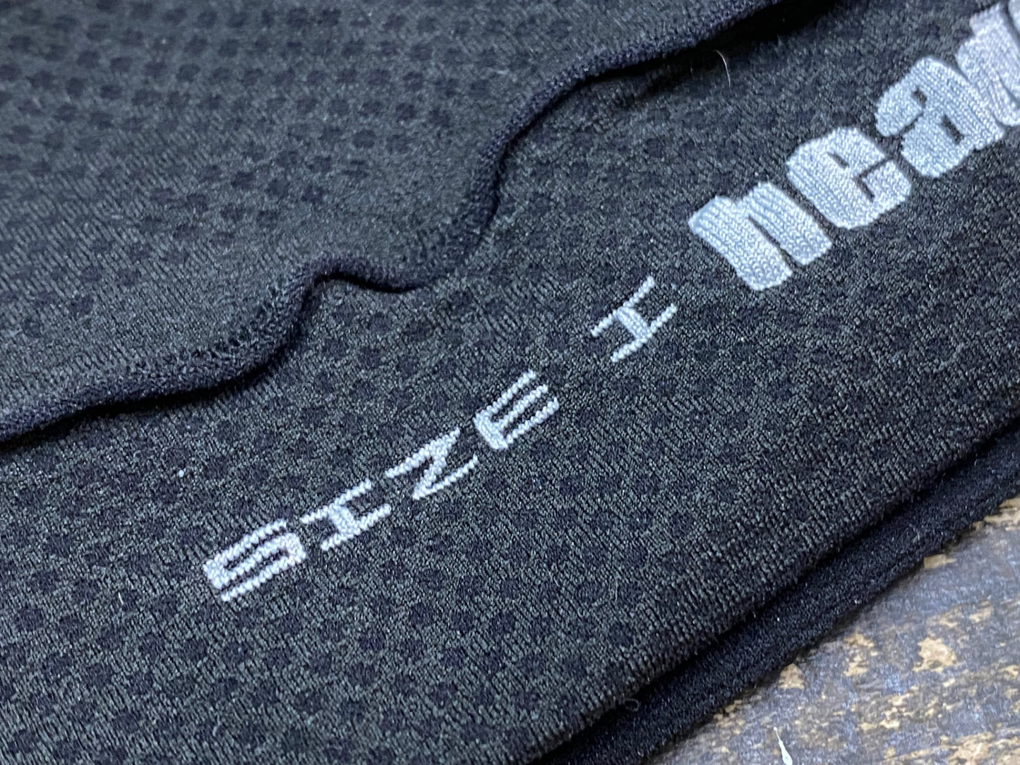 JC655 アソス ASSOS HEAD BAND COLIMA CODE 1/3 ヘッドバンド 黒 Ⅰ